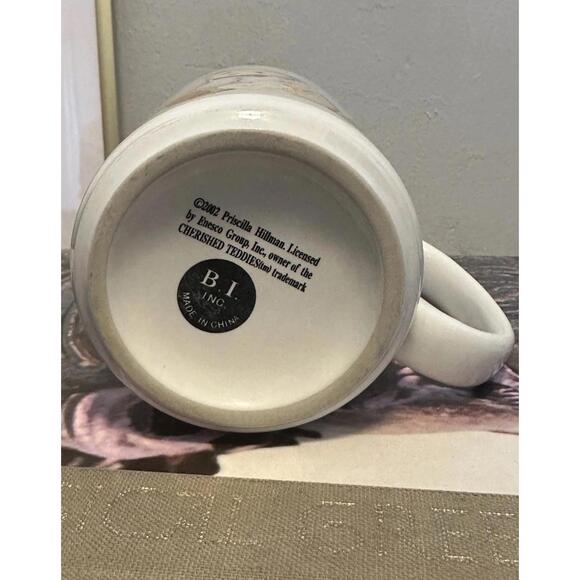 VTG Teddy Bear Coffee Mug Tea Cup Valentine’s Day Gift Be Mine Y2K Whimsy - Picture 5 of 5